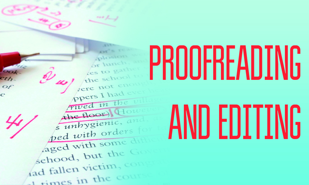 Proofreading & Editing Services